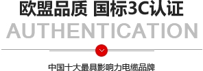 欧盟品质 国标3C认证-中国十大具影响力电缆品牌